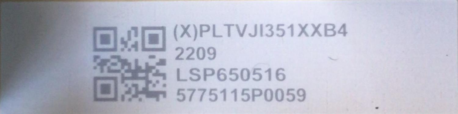 FUENTE DE PODER PARA TV INSIGNIA / NUMERO DE PARTE PLTVJI351XXB4 / 715G9187-P01-009-003S / JI351XXB4 / PANEL TPT650WR-QUBF70.K REV:SNWP0AE / DISPLAY HV650QUB-F70 / MODELO NS-65DF710NA21 - Imagen 2